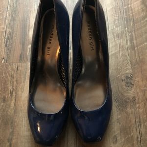 Madden Girl Navy Heels